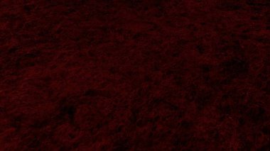 Kuru, soğuk toprağın kırmızı, kirli yüzeyi. Kırmızı, koyu arkaplan benekli desenli..