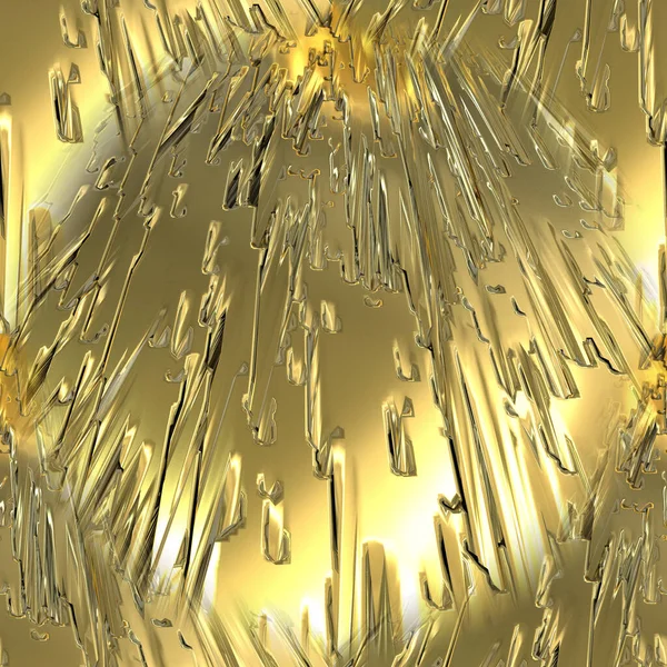 Gyors Folyású Folyékony Arany Zökkenőmentes Sárga Arany Háttér Texturált Felülettel — Stock Fotó