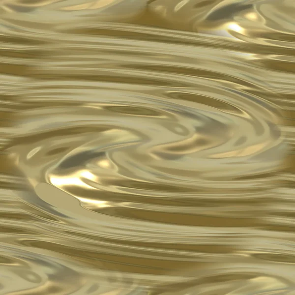 Liquid Gold Golden Seamless Texture Swirling Vortex Gold Background Twisted — Stock Photo, Image