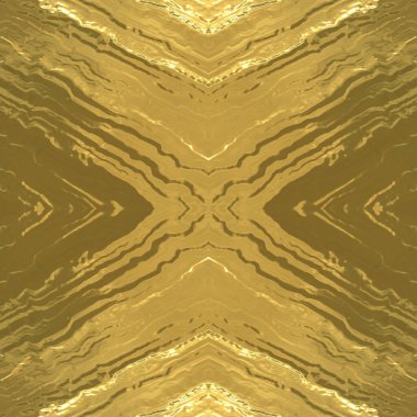 Dışbükey düzensizliklerle altın gibi pürüzsüz bir yüzey. Sarı, pürüzsüz ayna dokusu. Vurgulamalı sarı arkaplan.