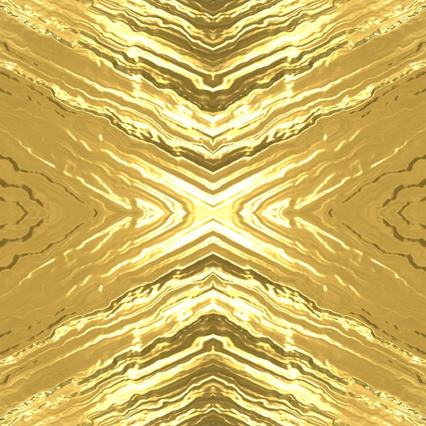 Zlatý Hladký Povrch Vypouklými Nepravidelnostmi Žlutá Hladká Zrcadlová Textura Zlaté — Stock fotografie