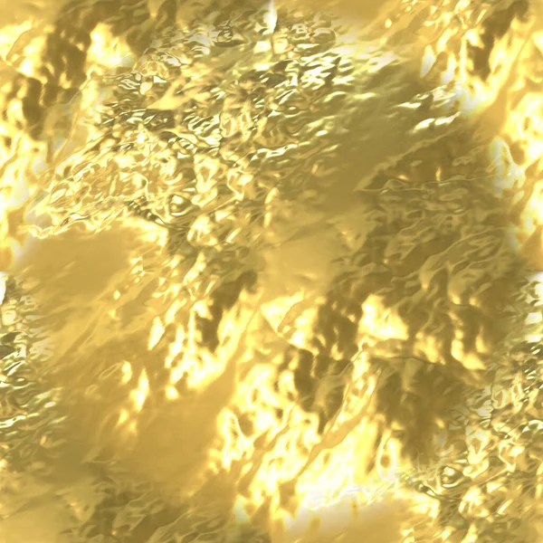Arany Durva Felület Napfénnyel Arany Zökkenőmentes Háttér Folyékony Arany — Stock Fotó