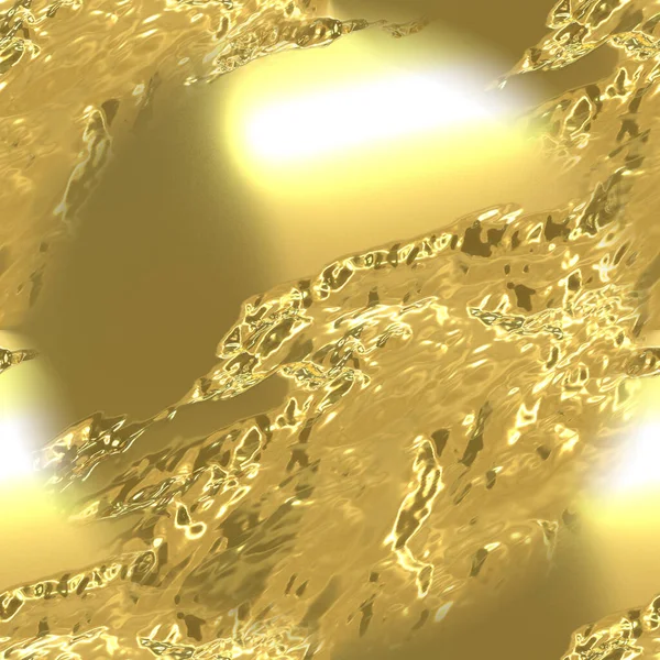 Gouden Ruw Oppervlak Met Zonneschijn Goud Naadloze Achtergrond — Stockfoto
