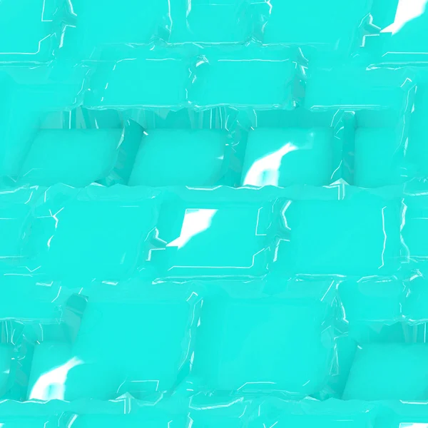 Surface Lisse Turquoise Avec Des Reflets Blancs Beau Fond Turquoise — Photo