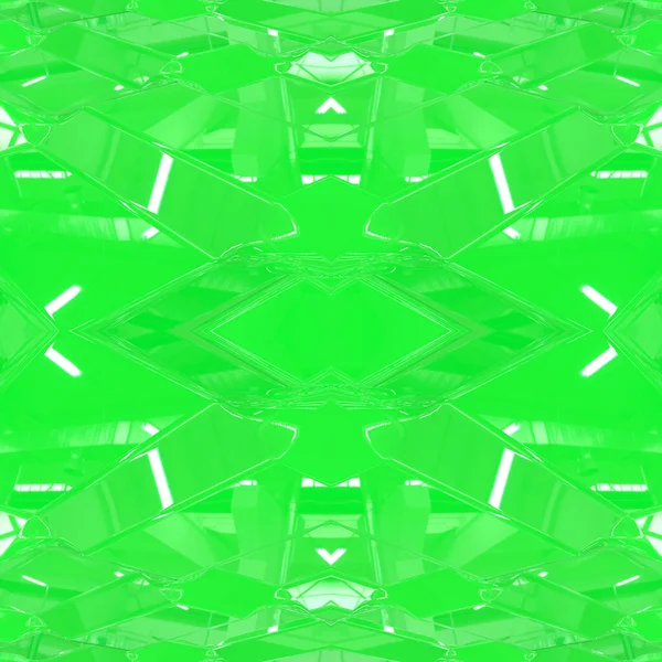 Зелена Гладка Поверхня Білими Відтінками Гарний Безшовний Дзеркальний Зелений Фон — стокове фото
