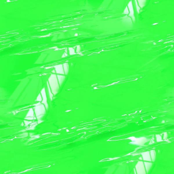 Grön Yta Med Vita Slingor Vacker Sömlös Grön Bakgrund Slippery — Stockfoto