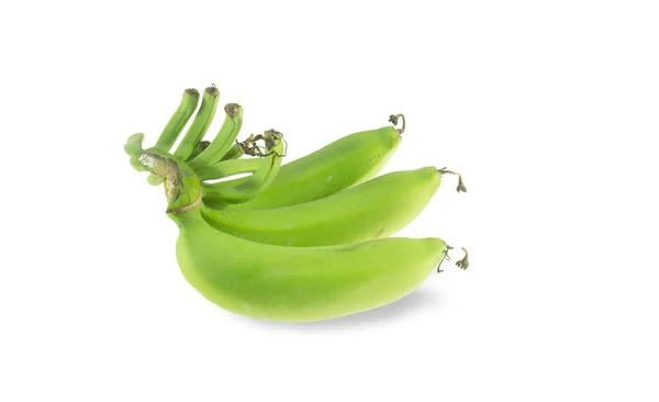 Cavendish Banana Isolata Fondo Bianco — Foto Stock