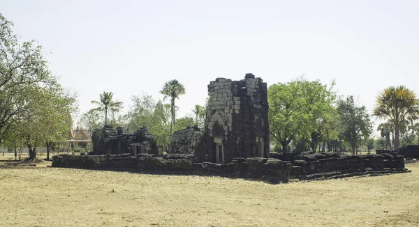 Prasat Nang Ram Eskiden Hastane Olan Bir Khmer Arkeolojik Sitesi — Stok fotoğraf