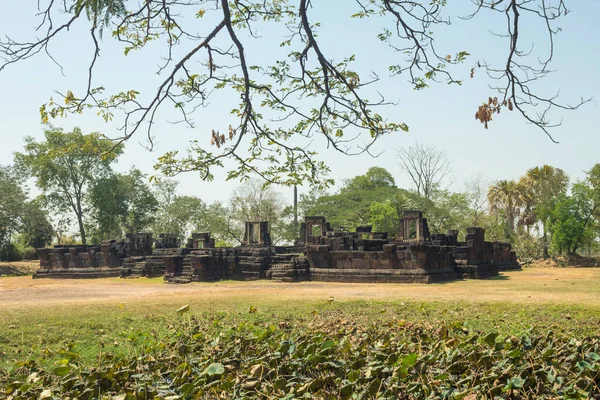 Prasat Nang Ram Det Khmerarkeologisk Plats Som Brukade Vara Ett — Stockfoto