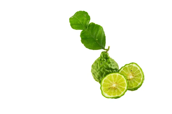 Bergamot Fruit Isolated White Background — Stock Photo, Image
