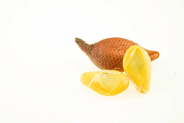 Salak Fruit Isolé Sur Fond Blanc — Photo