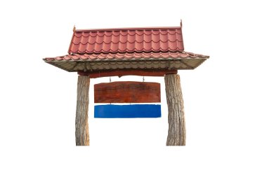 Tahta tabela beyaz arkaplanda izole edildi