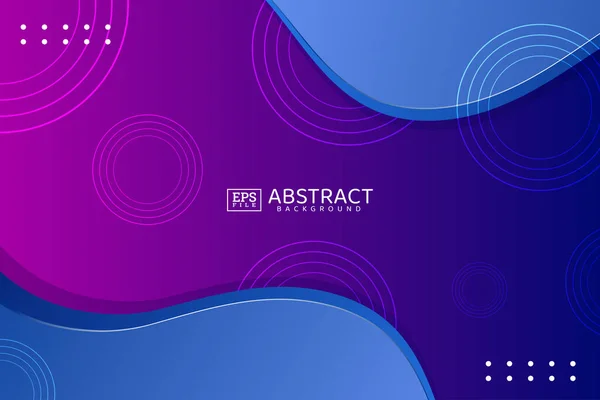 Abstract Background Geometric Shapes Vector Illustration — Stock Vector