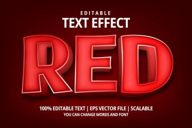 Koyu arkaplan üzerine yeni yıl yazıtlarının kırmızı ve beyaz harflerinin 3D çizimi