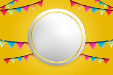 Renkli balonların vektör çizimi