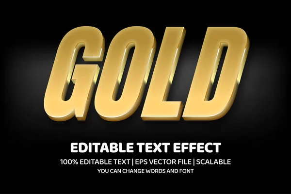 Stylized Banner Gold Lettering Vector Illustration — Image vectorielle