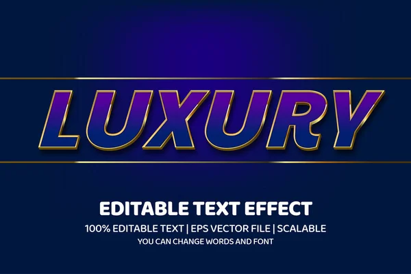 Stylized Banner Luxury Lettering Vector Illustration — Stockvektor