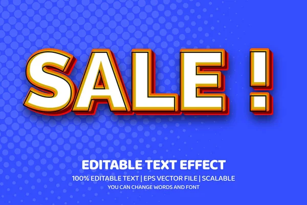 Stylized Banner Sale Lettering Vector Illustration — Image vectorielle