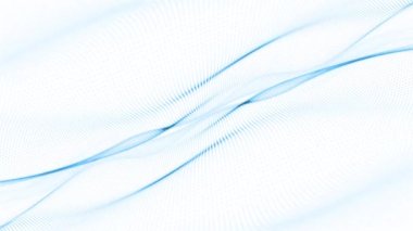 Soyut hareket arkaplan animasyonu ve güzel, mavi bir dijital fraktal dalga. Bu basit, soyut teknoloji konsepti tam bir HD ve kusursuz bir döngüdür..