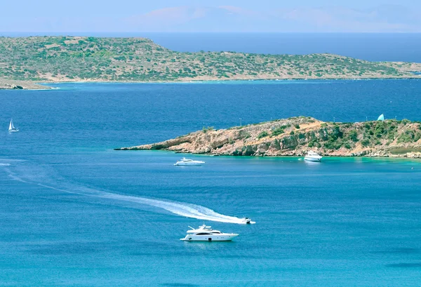 Vue sur la mer azur — Photo