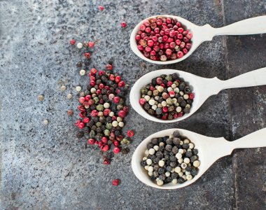 grunge arka planda biber