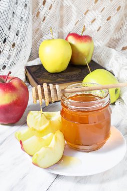rosh hashana için Apple ile bal