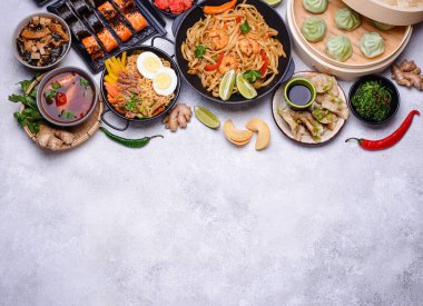 Asya yemekleri. Çin, Japon ve Tayland mutfağı