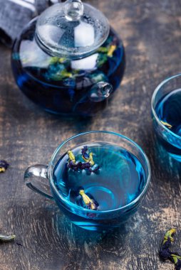 Mavi çay Kelebek bezelye veya anchan