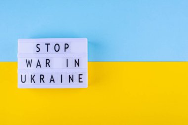 Ukrayna 'daki savaşı bayrak renkleriyle durdurun