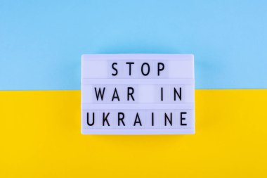 Ukrayna 'daki savaşı bayrak renkleriyle durdurun