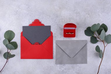 Düğün davetiyesi. Tarih kavramını kaydet