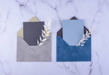 Düğün davetiyesi. Tarih kavramını kaydet