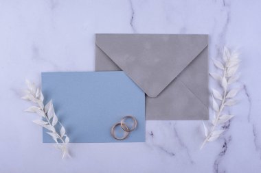 Düğün davetiyesi. Tarih kavramını kaydet