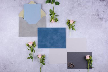 Düğün davetiyesi. Tarih kavramını kaydet