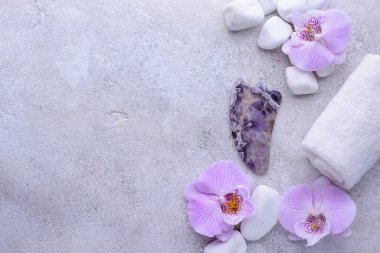 Spa konsepti. Doğal güzellik kozmetikleri