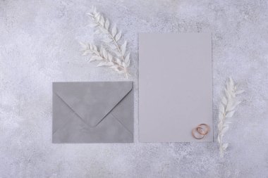 Düğün davetiyesi. Tarih kavramını kaydet