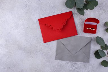 Düğün davetiyesi. Tarih kavramını kaydet