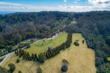 Rj Hamer Arboretum in Victoria, Australia clipart