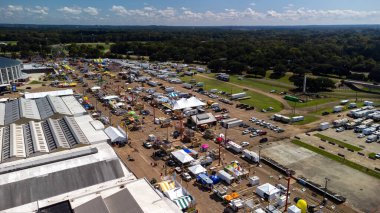 Jackson, MS-2021: Eyalet Fuarı sırasında Mississippi Eyaleti Fuarı.