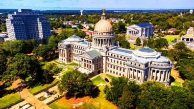 Jackson, MS-2021: Mississippi Eyalet Meclis Binası Jackson, Mississippi.