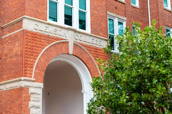 Clemson 2021 Tillman Hall Clemson University Campus — 스톡 사진