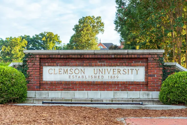 Clemson 2021 Clemson University Sign — Foto de Stock