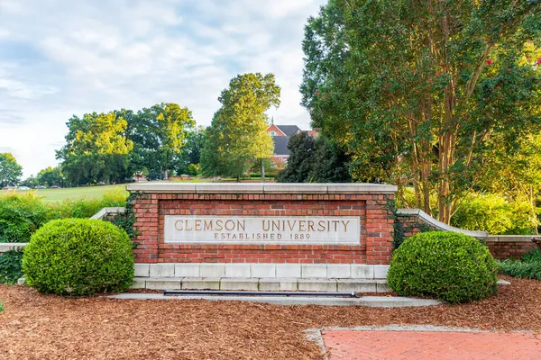 Clemson 2021 Clemson University Sign — Foto de Stock