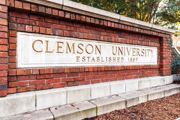 Clemson 2021 Clemson University Sign — Foto de Stock