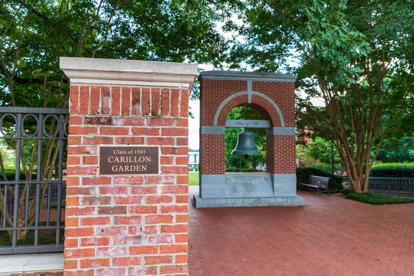 Clemson 2021 Der Glockenspiel Garten Auf Dem Clemson University Campus — Stockfoto