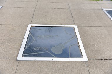 Nashville, TN - Mart 2022: Music City Walk of Fame 'in Michael W. Smith yıldızı.