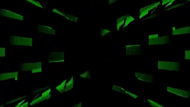Siyah Veya Siyah Arkaplan Üzerinde Parçacıklar — Stok video