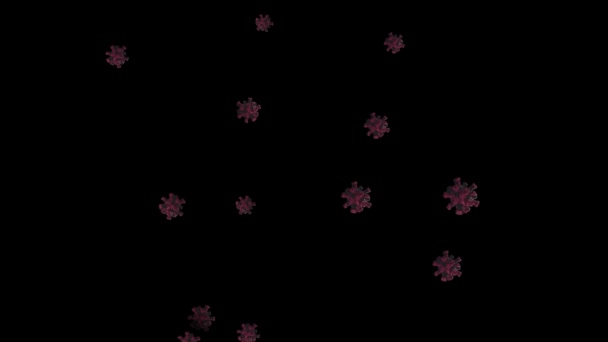Explosion Färgade Gamla Klistermärken Med Logotyp Mörk Bakgrund Animation Explosionen — Stockvideo