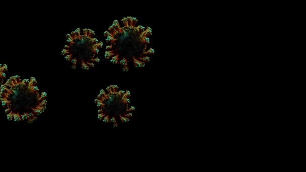 Virusceller Grön Skärm — Stockvideo
