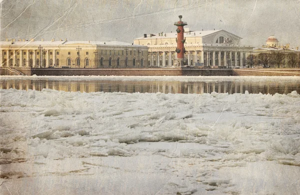 Vintage photography, St. Petersburg — Stock Photo, Image